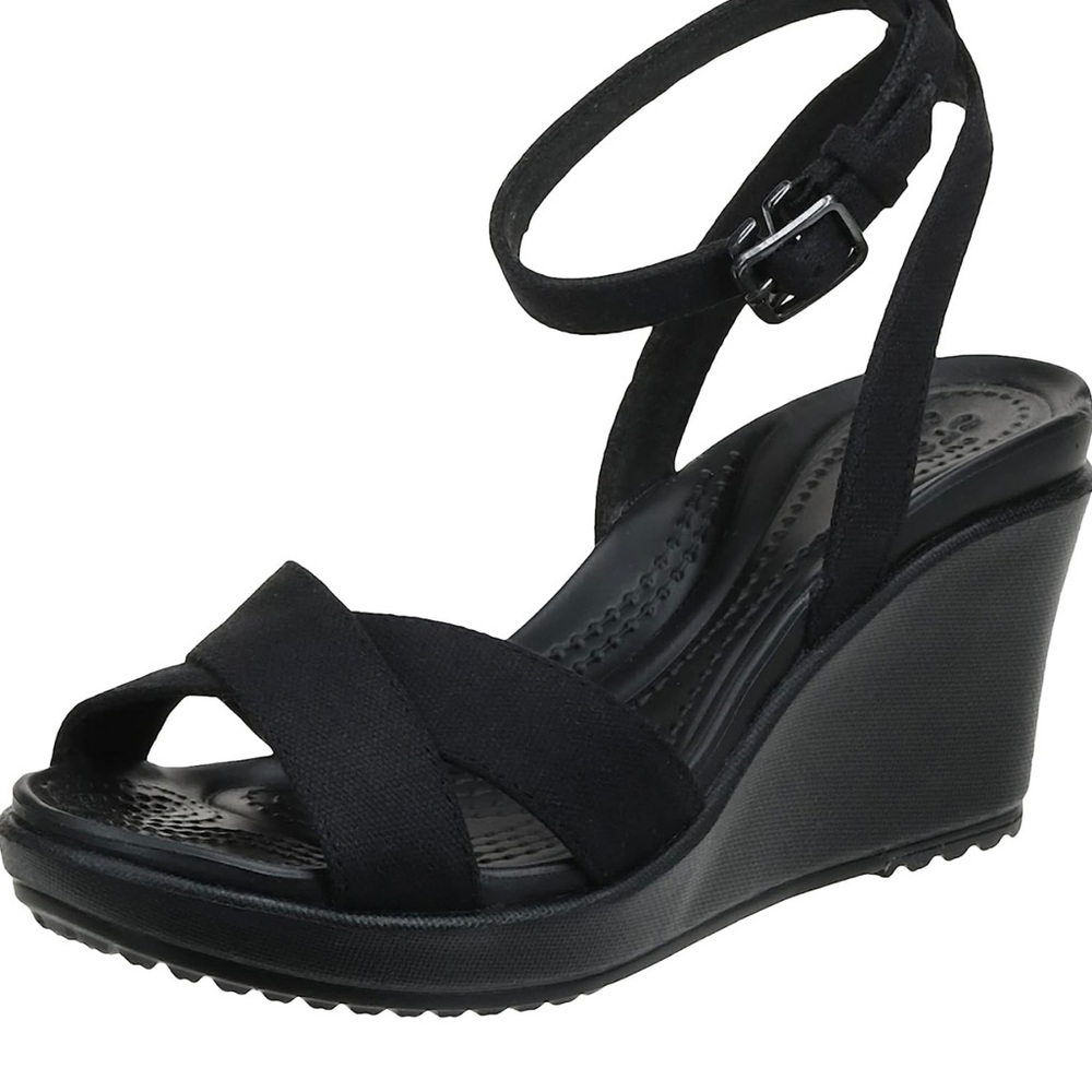 Brand New Crocs Wedges (without tags) size 7 in Black